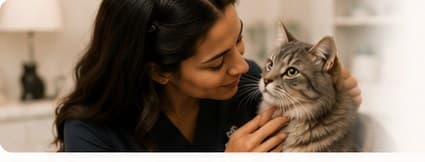Dr. Maya Carter with a patient