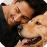 Daniel with Bruno