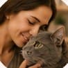 Elena with Milo